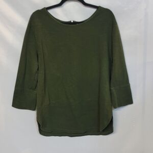 Merona Olive Green Women's Scoop Neck Tunic
